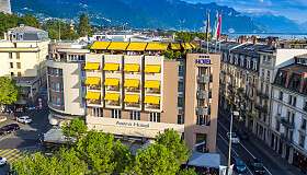 Astra Hotel Luftaufnahme