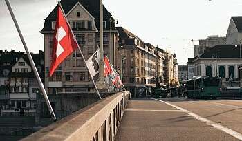Morgenstimmung am Rhein in Basel
