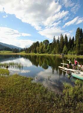 L&#039;hiver à Gstaad