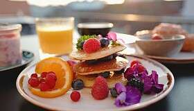 Art House Basel Fruehstueck mit Aussicht