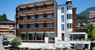 Hotel Rössli Weggis aussen Tag