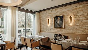 Schloss Hünigen Konolfingen Restaurant Rosarium