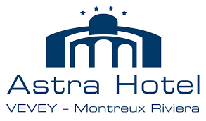 Logo Astra Hotel blau und weiss