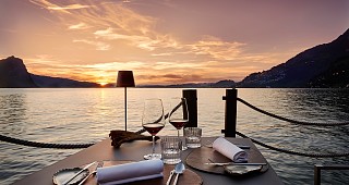 Vitznauerhof Restaurant Terrasse