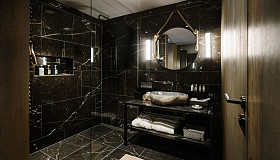 Bergwelt Grindelwald Bad Zimmer